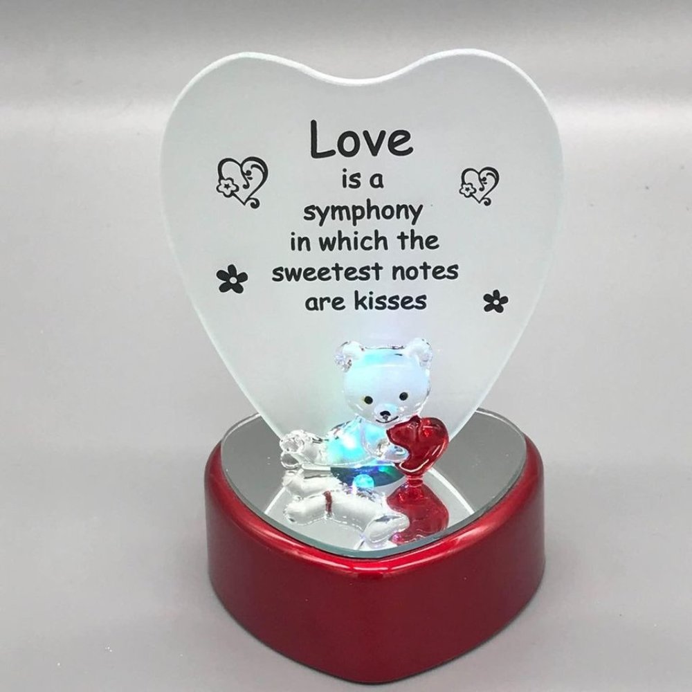 Light up Valentines Gift, Red
